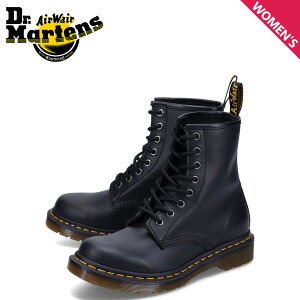 yő1000~OFFN[|s 11/27 09:59܂ŁIz hN^[}[` Dr.Martens 8z[ u[c fB[X 1460 WOMENS LACE UP BOOTS ubN  11821002
