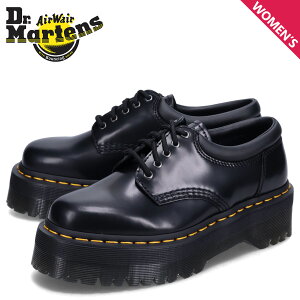 yő1000~OFFN[|s 11/27 09:59܂ŁIz hN^[}[` Dr.Martens 5z[ V[Y NAbh g fB[X 8053 QUAD 5 TIE SHOE ubN  24690001