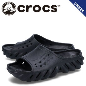 クロックス crocs サンダル エコー スライド メンズ レディース ECHO SLIDE ブラック 黒 208170-001