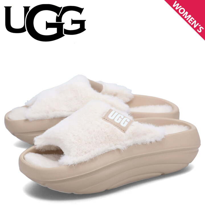 楽天市場】UGG アグ サンダル スライドサンダル レディース 厚底 FOAMO 