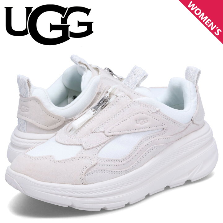 楽天市場】UGG アグ スニーカー レディース 厚底 CA1 ホワイト 白 