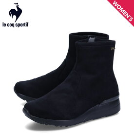 ルコック スポルティフ le coq sportif ブーツ ウィンターブーツ LCS アンジェ 2 レディース 防水 防寒 LCS ANGERS 2 ブラック 黒 QL3WJD87BK