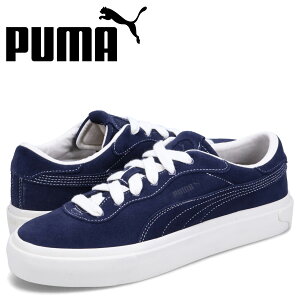 【最大1000円OFFクーポン発行中 10/27 11:59まで!】 PUMA プーマ カプリ ロイヤル スウェード スニーカー メンズ スエード CAPRI ROYALE SUEDE ネイビー 393752-03