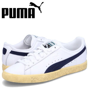 yő1000~OFFN[|s 12/11 11:59܂ŁIz PUMA v[} Xj[J[ NCh Be[W Y CLYDE VINTAGE zCg  394687-01