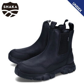【最大1000円OFFクーポン発行中 11/17 09:59まで！】 SHAKA シャカ ブーツ サイドゴアブーツ トレック チェルシー AT メンズ レディース TREK CHELSEA AT ブラック 黒 SK-201