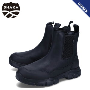 SHAKA シャカ ブーツ サイドゴアブーツ トレック チェルシー AT メンズ レディース TREK CHELSEA AT ブラック 黒 SK-201