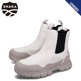 【最大1000円OFFクーポン発行中 11/17 09:59まで！】 SHAKA シャカ ブーツ サイドゴアブーツ トレック チェルシー AT メンズ レディース TREK CHELSEA AT オフ ホワイト SK-201