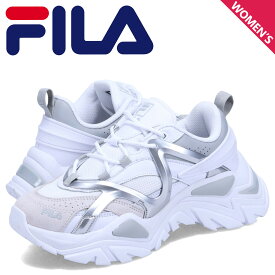 FILA フィラ スニーカー エレクトローブ 3 レディース 厚底 ELECTROVE 3 ホワイト 白 5RM02585-101