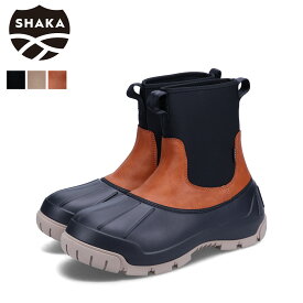 【最大1000円OFFクーポン発行中 1/29 10:59まで！】 SHAKA シャカ ブーツ スワンプ ストレッチ ブーティー MT メンズ SWAMP STRETCH BOOTIE MT ブラック ベージュ ブラウン 黒 SK-258