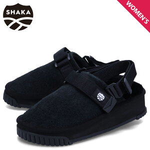 SHAKA VJ T_ XibO NbO {A vbgtH[ փA[XG[h fB[X SNUG CLOG BOA PLATFORM HAIRY SUEDE ubN  SK-262