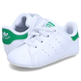 アディダス オリジナルス adidas Originals スタンスミス クリブ スニーカー ベビー キッズ 赤ちゃん 男の子 女の子 STAN SMITH CRIB ホワイト 白 FY7890