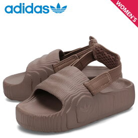 アディダス オリジナルス adidas Originals サンダル ストラップサンダル アディレッタ 22 エクストララージ W レディース 厚底 ADILETTE 22 XLG W ブラウン IE5648