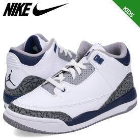 【クーポンで最大1000円OFF！4/19 10:59まで】 NIKE JORDAN 3 RETRO PS ナイキ ジョーダン3 レトロ スニーカー キッズ ホワイト 白 DM0966-140