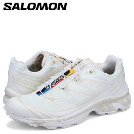 サロモン SALOMON シューズ トレッキングシューズ スニーカー メンズ XT-6 ホワイト 白 L47445300