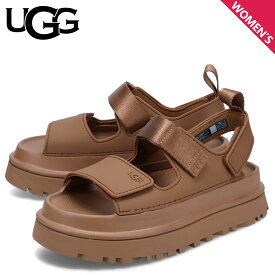 【クーポンで最大1000円OFF！5/1 10:59まで】 UGG アグ サンダル ストラップサンダル ゴールデングロウ レディース 厚底 GOLDENGLOW ブラウン 1152685