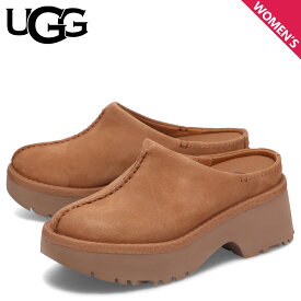 UGG アグ サンダル クロッグサンダル ニュー ハイツ レディース 厚底 NEW HEIGHTS CLOG チェスナット 1152731