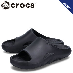 【最大1000円OFFクーポン発行中 10/31 9:59まで!】 クロックス crocs サンダル スライドサンダル メロウ リカバリー メンズ レディース MELLOW SLIDE ブラック 黒 208392-001