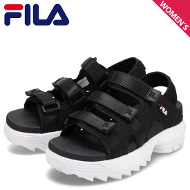 FILA フィラ サンダル スポーツサンダル ディスラプター SD レディース 厚底 DISRUPTOR SD ブラック 黒 USS23082-013