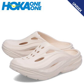 ホカオネオネ HOKA ONE ONE サンダル リカバリーサンダル オラ リカバリー ミュール メンズ レディース ORA RECOVERY MULE ベージュ 1147951