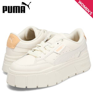 yő1000~OFFN[|s 10/31 9:59܂ŁIz PUMA v[} Xj[J[ EBY CY X^bN \tg fB[X  WOMENS MAYZE STACK SOFT WINTER zCg  391083-07