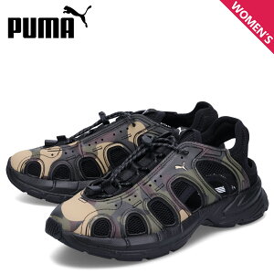yő1000~OFFN[|s 12/2 11:59܂ŁIz PUMA v[} Xj[J[ T_ x J fB[X VELO CAMO SANDAL I[u  396422-01
