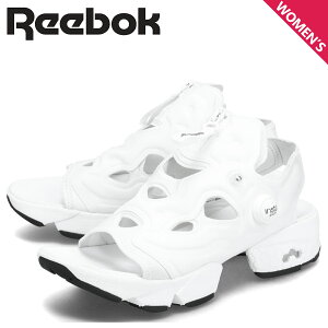 �y�ő�1000�~OFF�N�[�|�����s�� 4/12 23:59�܂ŁI�z ���[�{�b�N Reebok �C���X�^�|���v�t���[���[ �W�b�v �T���_�� ���f�B�[�X ���� INSTAPUMP FURY SANDAL ZIP �z���C�g �� 100202020