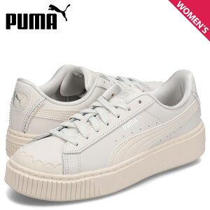 PUMA v[} Xj[J[ oXPbg vbgtH[ p[ fB[X  BASKET PLATFORM PEARL WNS O[ 398910-01