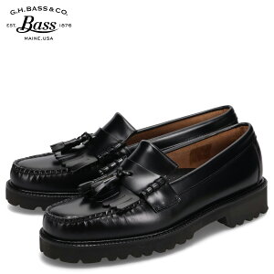 yő1000~OFFN[|z G.H.BASS W[GC`oX [t@[ ^bZ EB[WY 90 Cg 2 LeB Y WEEJUNS 90S LAYTON II KILTIE LOAFERS ubN  BA11525-000