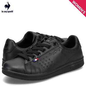 ルコック スポルティフ le coq sportif スニーカー ラ ローラン レディース 防水 LA ROLAND ECL R ブラック 黒 LU4FRS53UZ