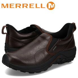 メレル MERRELL ジャングル エボ ウォータープルーフ スニーカー スリッポン メンズ JUNGLE MOC EVO WATERPROOF ブラウン J5006789