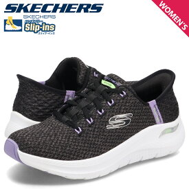 スケッチャーズ SKECHERS スリップインズ グライドステップ プロ エブリデー シチズン ハンズフリー スニーカー レディース 軽量 SLIP-INS GLIDE STEP EVERYDAYCITIZEN ブラック 黒 150322
