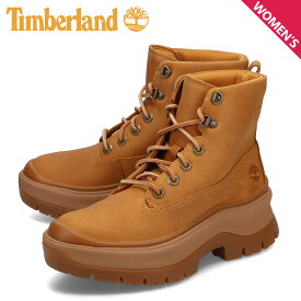 【 最大1000円OFFクーポン 】 ティンバーランド Timberland ブーツ ロキシー レーン ミッド レディース ROXIE LANE MID LACE UP BOOT ベージュ A295J-EN1
