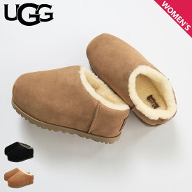 UGG アグ スリッポン ルームシューズ パンプド スライド レディース ムートン PUMPED SLIDE ブラック ブラウン 黒 1158215