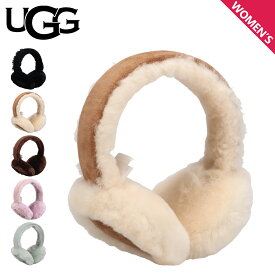 【最大1000円OFFクーポン発行中 9/24 11:59まで！】 UGG アグ イヤーマフ 耳当て イヤーウォーマー イヤーマフラー ファー シープスキン エンブロイダリー レディース 防寒 シープスキン SHEEPSKIN EMBROIDERY EARMUFF 20955
