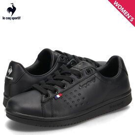 ルコック スポルティフ le coq sportif スニーカー ラ ローラン レディース 2Eワイズ 防水 LA ROLAND ECL R ブラック 黒 LU5SSN19UZ