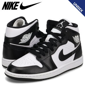 NIKE WMNS AIR JORDAN 1 MID �i�C�L �E�B�����Y �G�A�W���[�_��1 �~�b�h �X�j�[�J�[ �����Y ���f�B�[�X �u���b�N �� DV0991-101 ��̓�