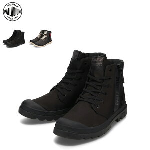 【 最大1000円OFFクーポン配布中 】 パラディウム PALLADIUM スニーカー パンパ ハイ シーカー 2 メンズ PAMPA HI SEEKER2 LT+WP+ ブラック 黒 74406