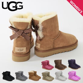 【最大1000円OFFクーポン発行中 9/28 11:59まで！】 UGG アグ ムートンブーツ ミニ ベイリー ボウ 2 MINI BAILEY BOW 1016501 レディース