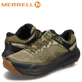 メレル MERRELL トレイルランニング シューズ スニーカー ノバ 4 ウォータープルーフ メンズ 厚底 NOVA 4 WATERPROOF グリーン M068397