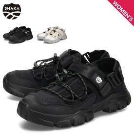 【最大1000円OFFクーポン発行中 11/17 09:59まで！】 SHAKA シャカ サンダル スポーツサンダル スニーカーサンダル テーブルマウンテンAT レディース 軽量 TABLE MOUNTAIN AT ブラック シルバー 黒 SK-240V2