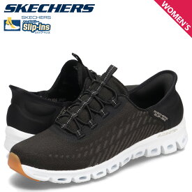 スケッチャーズ SKECHERS スリップインズ グライドステップ トランクウィリティ スニーカー レディース SLIP-INS GLIDE STEP TRANQUILITY ブラック 黒 104574