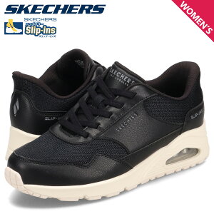 yő1000~OFFN[|s 11/27 09:59܂ŁIz XPb`[Y SKECHERS XbvCY Em oNVA Xj[J[ fB[X SLIP-INS UNO-BANKSIA ubN  177117W