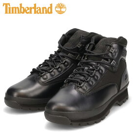 【 最大1000円OFFクーポン 】 ティンバーランド Timberland ブーツ ユーロ ハイカー メンズ Wワイズ EURO HIKER L/F ブラック 黒 A6DYH-EL2