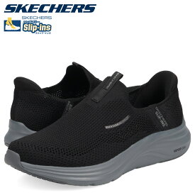 スケッチャーズ SKECHERS スリップインズ ベーパーフォーム ボラン スニーカー スリッポン メンズ SLIP-INS VAPOR FOAM ブラック 黒 233059