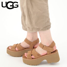 【最大1000円OFFクーポン配布中 8/17 12:00まで！】 UGG アグ サンダル ストラップサンダル ニューハイツ アンクルストラップ レディース 厚底 NEW HEIGHTS ANKLE STRAP チェスナット 1167475 【正規品】