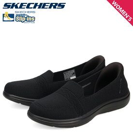【 最大1000円OFFクーポン 】 スケッチャーズ SKECHERS スリップインズ オンザゴー フレックス ラディアント スローン スニーカー スリッポン レディース SLIP-INS ON-THE-GO FLEX RADIANT SLOANE ブラック 黒 138435-BBK