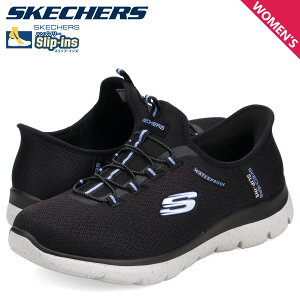 yő1000~OFFN[|s 11/27 09:59܂ŁIz XPb`[Y SKECHERS XbvCY T~bc xXg `CX Xj[J[ fB[X h SLIP-INS SUMMITS BEST CHOICE ubN  150199W-BKLB