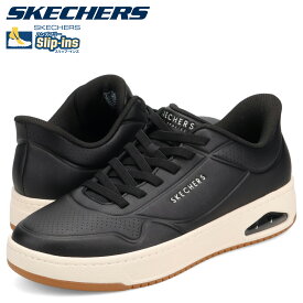 【 最大1000円OFFクーポン 】 スケッチャーズ SKECHERS スリップインズ ウノ CTL レイング ロー スニーカー メンズ SLIP-INS UNO CTL ブラック 黒 183156