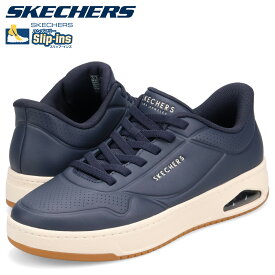 【 最大1000円OFFクーポン 】 スケッチャーズ SKECHERS スリップインズ ウノ CTL レイング ロー スニーカー メンズ SLIP-INS UNO CTL ネイビー 183156