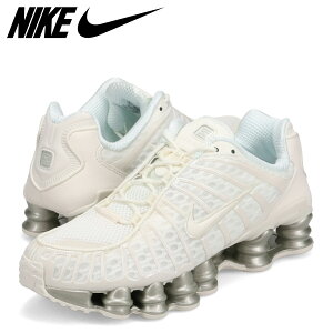 �y�ő�1000�~OFF�N�[�|�����s�� 5/7 11:59�܂ŁI�z NIKE WMNS SHOX TL �i�C�L �E�B�����Y �V���b�N�X TL �X�j�[�J�[ �����Y �z���C�g �� AR3566-103